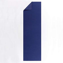 Load image into Gallery viewer, Natural Fitness Eco-Smart Yoga Mat- Extra Long (24” x 80”)- Midnight Blue