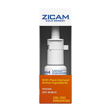 Load image into Gallery viewer, Zicam Cold Remedy No-Drip Nasal Spray with Cooling Menthol & Eucalyptus, 0.5 Ounce