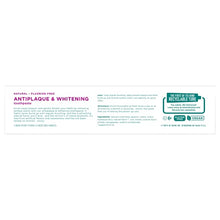 Load image into Gallery viewer, Tom's of Maine Fluoride-Free Antiplaque & Whitening Natural Toothpaste, Peppermint, 5.5 oz. 2-Pack (Packaging May Vary)