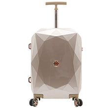 Load image into Gallery viewer, kensie Women's 3D Gemstone TSA Lock Hardside Spinner Luggage, Rose Gold, 2 Piece Set (28"/20")