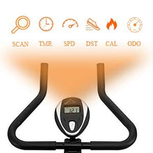 Load image into Gallery viewer, Exercise Bike Indoor Cycling Bike Stationary Bicycle with Resistance Workout Home Gym CardioFitness Machine Upright Bike