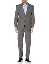 Load image into Gallery viewer, IZOD Men's Izzy Slim Fit Suit, Black/White, 40 Regular