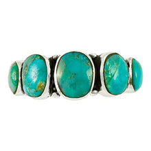 Load image into Gallery viewer, Turquoise Ring Sterling Silver 925 & Genuine Turquoise Statement Ring (SELECT color) (Turquoise, 7)