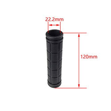 Load image into Gallery viewer, Kasteco 2 Pairs Bicycle Handle Bar Grips Mushroom Grips for BMX/MTB/Road Mountain/Boys and Girls Kids Bikes, Black