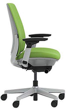 Load image into Gallery viewer, Steelcase Amia Chair with Platinum Base & Standard Carpet Casters, Meadow (Renewed)