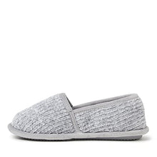 Load image into Gallery viewer, Dearfoams Women's Chenille A-Line Slipper, Sleet, Large