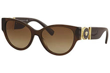 Load image into Gallery viewer, Versace Woman Sunglasses, Brown Lenses Acetate Frame, 56mm