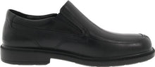 Load image into Gallery viewer, Hush Puppies mens Leverage loafers shoes, Black Leather, 10.5 US