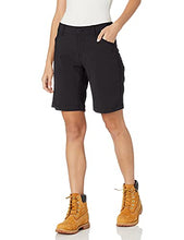 Load image into Gallery viewer, Dickies Women's Temp-IQ Stretch Performance Short, Black, 4