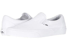 Load image into Gallery viewer, Vans Women's Asher Low Slip On Sneaker Wht/Wht 8 Medium US