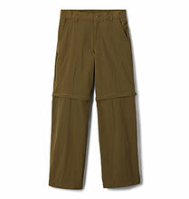 Load image into Gallery viewer, Columbia Boys' Big Silver Ridge IV Convertible Pant, New Olive, X-Large