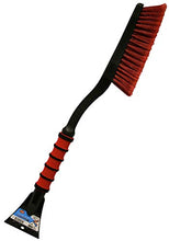 Load image into Gallery viewer, Mallory 533 SnoWisp Deluxe 26" Snow Brush with Integrated Ice Scraper and Foam Grip (Colors may vary)
