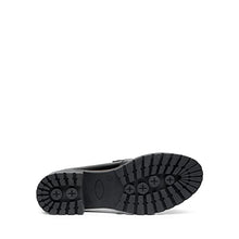 Load image into Gallery viewer, DREAM PAIRS Black Loafers Shoes Women, Slip On Platform Chunky Penny Heeled Lug Sole Loafers for Women Dressy and Work, Womens Business Casual Shoes, Black-pat, Size 7.5, Sdls2319w