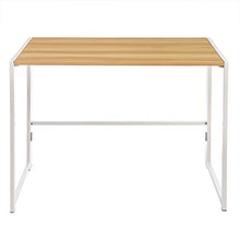 Load image into Gallery viewer, AmazonBasics 40" Multipurpose Foldable Computer Study Desk - Natural