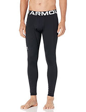 Load image into Gallery viewer, Under Armour Men's ColdGear Armour Leggings , Black (001)/White, X-Large
