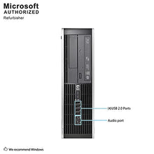 Load image into Gallery viewer, HP Elite Desktop Computer Package - Windows 10 Professional, Intel Quad Core i5 3.2GHz, 8GB RAM, 500GB HDD, 22inch LCD Monitor, Keyboard, Mouse, WiFi (Renewed)