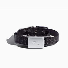 Load image into Gallery viewer, Whistle GPS + Health + Fitness - Smart Dog Collar, Waterproof Dog GPS Tracker Plus Health & Fitness Monitor, 24/7 Pet Tracker, 2 Rechargeable Batteries, Switch (Newest Model), (Black), S/M