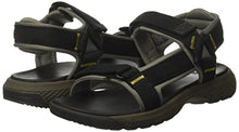 Load image into Gallery viewer, Dockers Men's Adjustable Strap, Sporty Outoor Sandal Sport, Black, 10