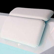 Load image into Gallery viewer, GORILLA GRIP Original Spa Bath Pillow Features Powerful Gripping Technology, Comfortable, Soft, Large, 14.5x11, Luxury 2 Panel Design for Shoulder, Neck Support, Great for Hot Tub, Jacuzzi, Spas