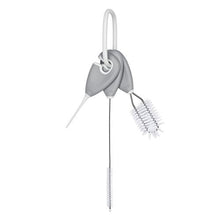 Load image into Gallery viewer, OXO Tot Cleaning Set for Straw & Sippy Cup, Gray