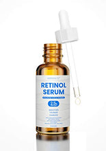 Load image into Gallery viewer, HOPEMATE Natural Facial Retinol Serum with Hyaluronic Acid& Vitamin E, New Skin Treatment Formula, Organic Anti Wrinkle Reducer, Anti Aging Moisturizer, Dark Circles, Scar, Sun Damage Corrector