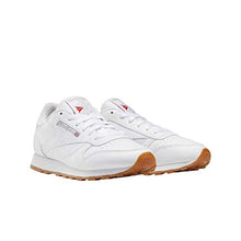 Load image into Gallery viewer, Reebok Women's Classic Leather Sneaker, White/Gum, 7