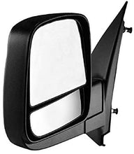 Load image into Gallery viewer, Driver Side Textured Side View Mirror for 08-14 Chevy Express & GMC Savana 1500, 08-17 Chevy Express 2500 3500, GMC Savana 2500 3500 - with Blind Spot Corner Glass - GM1320395