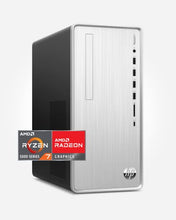 Load image into Gallery viewer, HP Pavilion Desktop PC, AMD Ryzen 7 5700G, 16 GB RAM, 512 GB SSD, Windows 11 Pro, Wi-Fi 5 & Bluetooth Connectivity, 9 USB Ports, Wired Mouse and Keyboard Combo, Pre-Built Tower (TP01-2022, 2021)