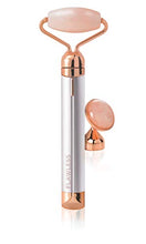Load image into Gallery viewer, Finishing Touch Lumina Lumina Lumina Flawless Contour Vibrating Facial Roller & Massager, Rose Quartz