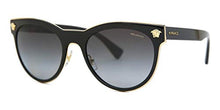 Load image into Gallery viewer, Versace Woman Sunglasses, Black Lenses Metal Frame, 54mm