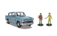 Load image into Gallery viewer, Corgi Harry Potter Flying Ford Anglia with Harry & Ron from The Chamber of Secrets 1:43 Diecast Display Model CC99725, Light Blue