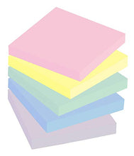 Load image into Gallery viewer, Post-it Greener Notes, 3x3 in, 12 Pads, America's #1 Favorite Sticky Notes, Helsinki Collection, Pastel Colors (Pink, Blue, Mint, Yellow), Clean Removal, 100% Recycled Material (654-RP-A)