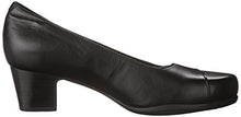 Load image into Gallery viewer, Clarks Women's Rosalyn Belle, Black Leather, 11 D - Wide