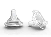 Load image into Gallery viewer, Avima 4 oz Anti Colic Newborn Baby Bottles, BPA Free, Wide Neck with Slow Flow Nipples (Set of 3)