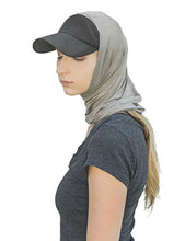 Load image into Gallery viewer, EMF Protection Mask, Hat, Head Scarf, Face Covering, Gaiter by Halsa. High Elastic Silver Fabric, Multifunctional Use. Radiation Protection from Cell Phones, WiFi, Smart Meters, Routers, 5G.