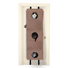 Load image into Gallery viewer, K&H PET PRODUCTS Hangin' Cat Condo Large Tan 23" x 16" x 65" Cat Furniture