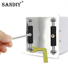 Load image into Gallery viewer, Electrical Box Repair/Cassette Repair Device, Lamp Wall Switch Socket 118Type Universal Outlet Box Repairer 10 Screws Tools Sturdy Switch and Socket+1 Wrench-Upgraded Nylon Insulation