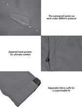 Load image into Gallery viewer, Little Donkey Andy Women's Waterproof Mountain Jacket, Rain Jacket Gray XS
