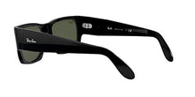 Load image into Gallery viewer, Ray-Ban unisex adult Rb2187 Nomad Sunglasses, Shiny Black/Green, 54 mm US