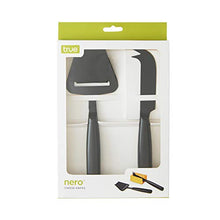 Load image into Gallery viewer, True Nero Cheese Knives, Matte Black, Set of 2