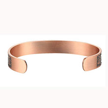 Load image into Gallery viewer, Copper Bracelet Used for Arthritis - a Pure Copper Magnetic Bracelet with 6 Magnets for Men and Women to Effectively Relieve Joint Pain