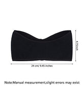 Load image into Gallery viewer, 6 Pieces Ear Warmer Headbands Winter Ear Muffs Headband Sports Full Cover Headbands for Outdoor Activities Sports Fitness (Black)