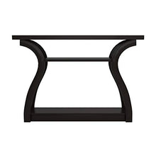 Load image into Gallery viewer, Monarch Specialties 47" Console Table - Sleek and Modern Accent Table for Your Home (Cappuccino/Dark Brown)