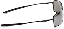 Load image into Gallery viewer, Oakley Men's OO4075 Square Wire Rectangular Sunglasses, Polished Black/Prizm Black, 60 mm