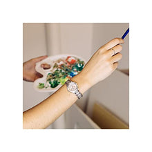 Load image into Gallery viewer, Citizen Women's Eco-Drive Dress Classic Crystal Watch in Stainless Steel, Silver Dial (Model: EW2340-58A)