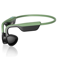 Load image into Gallery viewer, CHENSIVE Bone Conduction Headphones Open Ear Headphones Wireless Bluethooth 5.3 Sport Headphones Waterproof with Microphones for Workouts, Running, Cycling, Driving(Green)