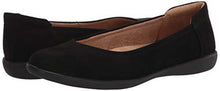 Load image into Gallery viewer, Naturalizer Women's Flexy Ballet Flat, Black Leather, 7