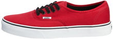 Load image into Gallery viewer, Vans Authentic Skate Shoes (7 M US Women / 5.5 M US Men, Chili Pepper/Black)