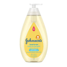 Load image into Gallery viewer, Johnson's Head-to-Toe Gentle Tear-Free Baby & Newborn Wash & Shampoo, Sulfate-, Paraben- Phthalate- & Dye-Free, Hypoallergenic Wash for Sensitive Skin & Hair, 27.1 fl. Oz