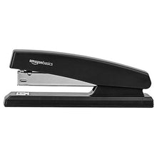 Load image into Gallery viewer, AmazonBasics 10-Sheet Capacity, Non-Slip, Office Stapler with 1000 Staples, Black